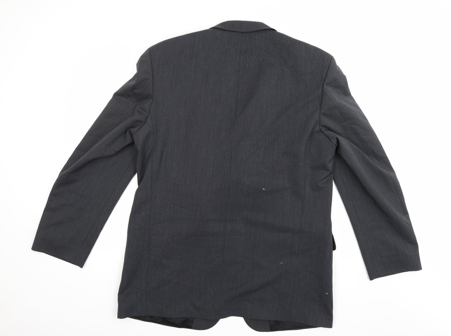 Copperstone Mens Grey  Rayon Jacket Suit Jacket Size 44