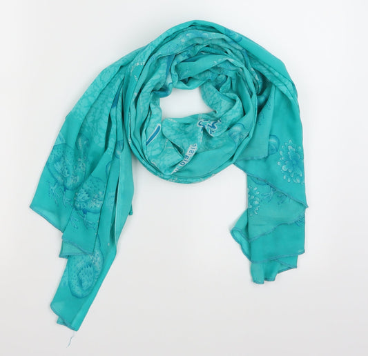 Preworn Womens Green    Scarf