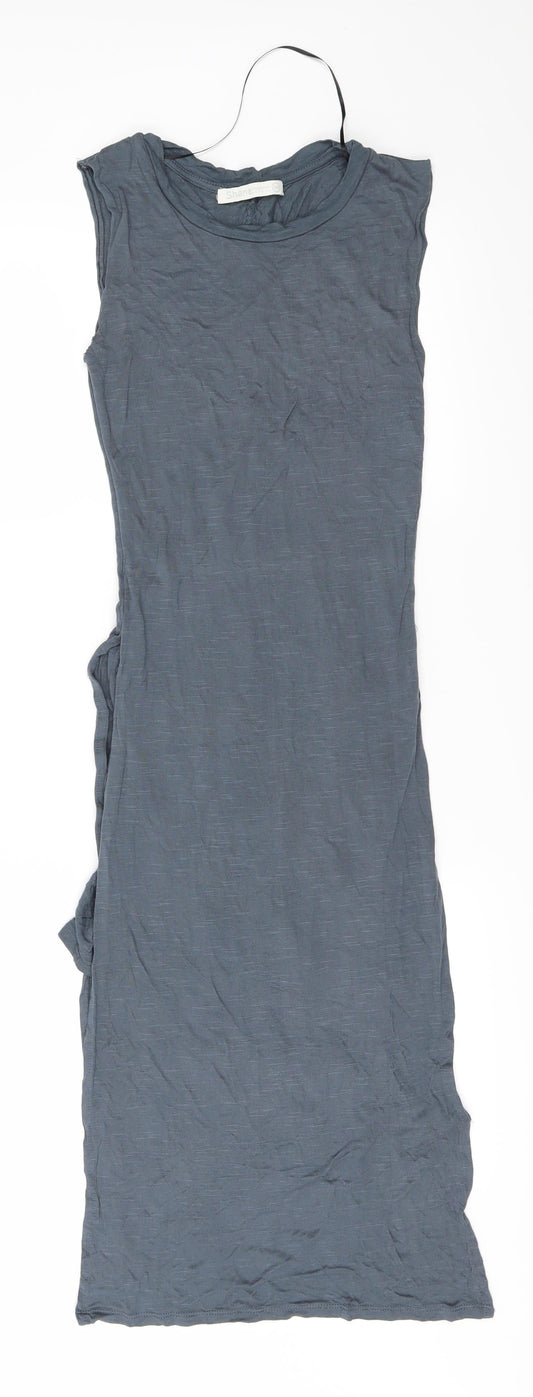 Shana Womens Blue   Pencil Dress  Size XS