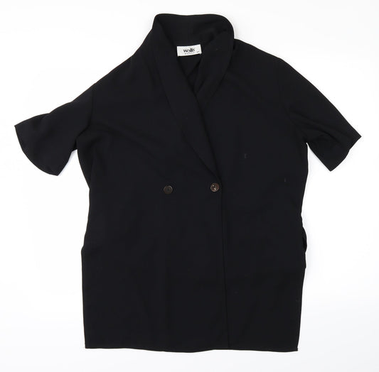 Wallis Womens Black   Jacket  Size 10