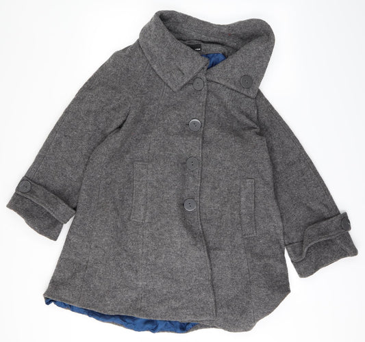 H&M Womens Grey   Jacket  Size 10