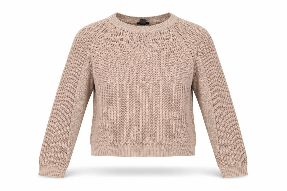H&M Womens Beige   Pullover Jumper Size M
