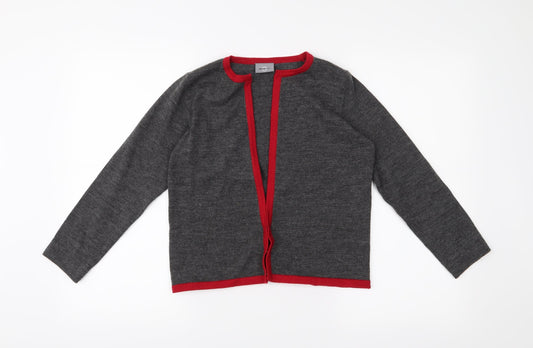 ameranto Womens Grey   Cardigan Jumper Size S