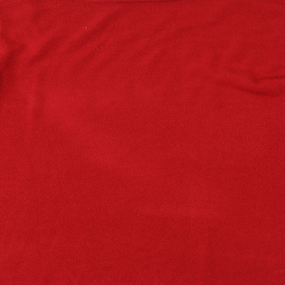 Love knitwear Womens Red   Pullover Jumper Size 16