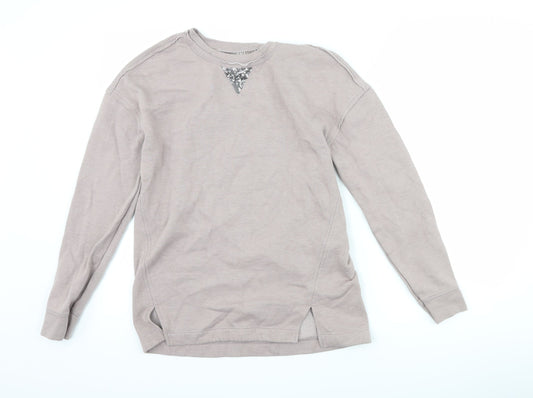 NEXT Womens Purple   Pullover Sweatshirt Size 6