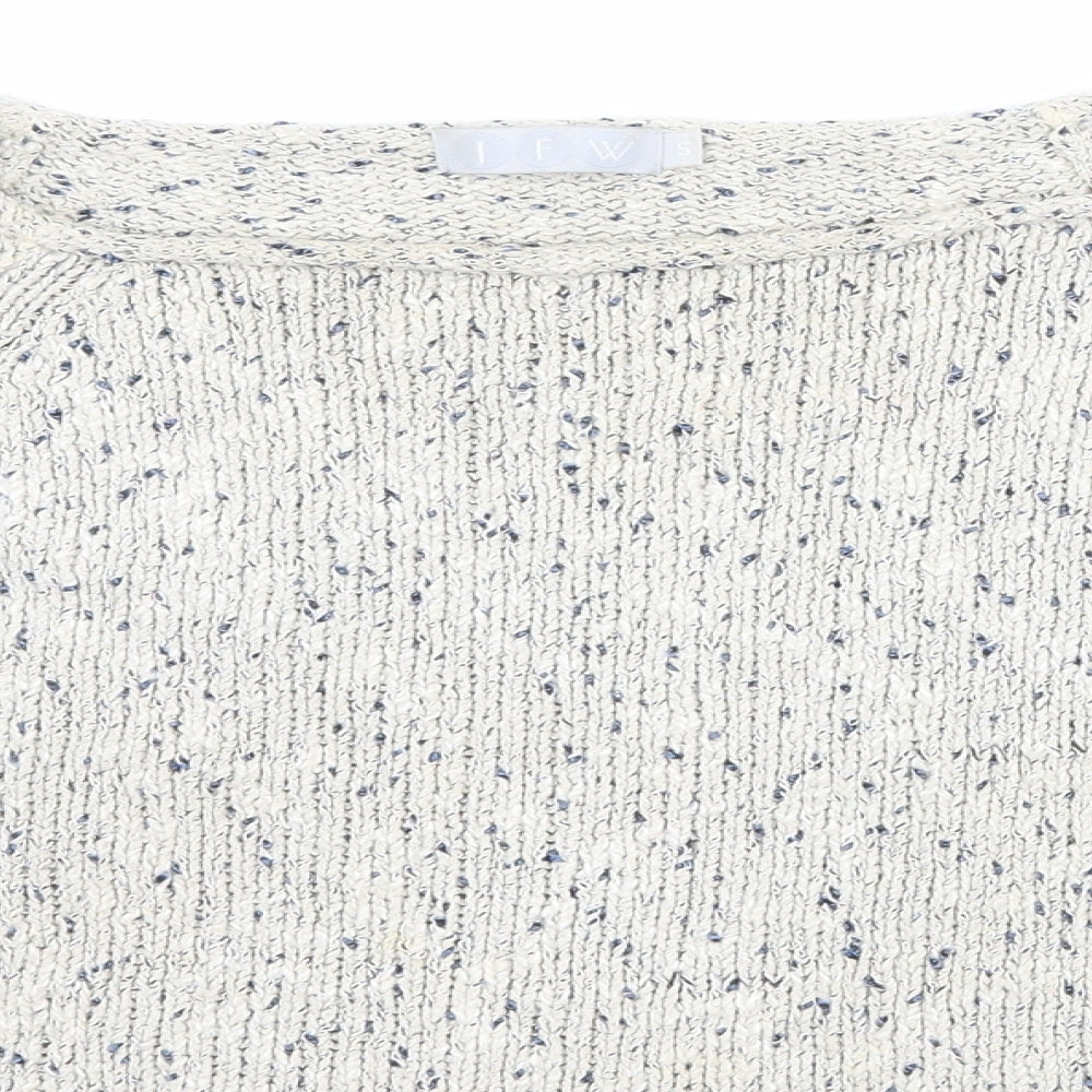 J.F.W Womens Beige   Pullover Jumper Size S
