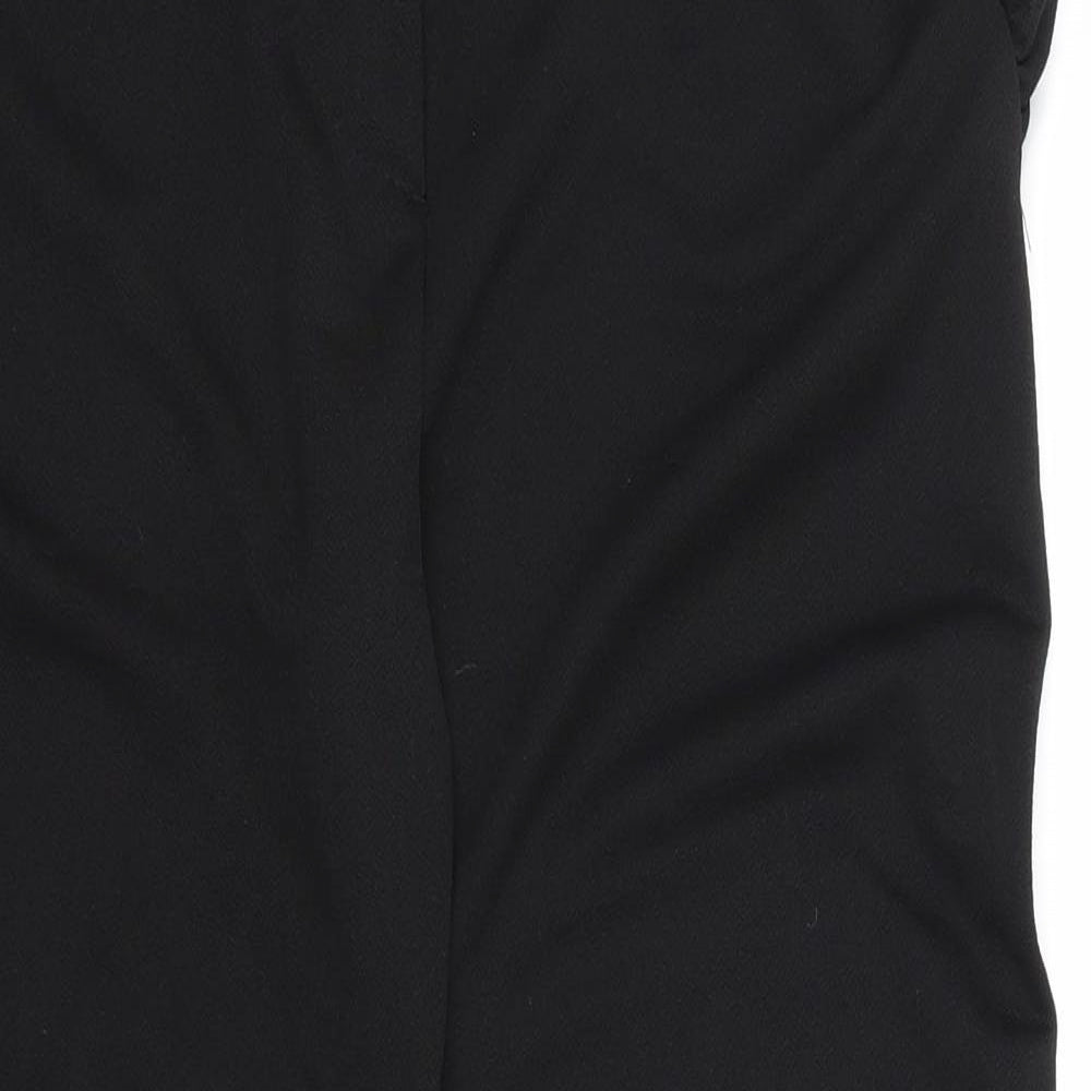 Missi London Womens Black   Trousers  Size 12 L23 in