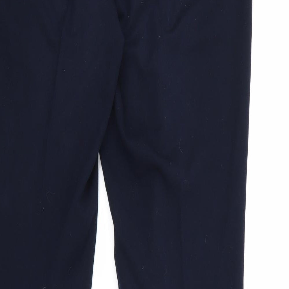 Marks and Spencer Womens Blue   Trousers  Size 12 L28 in