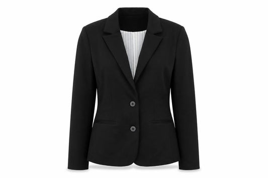 Damart Womens Black   Jacket Suit Jacket Size 14