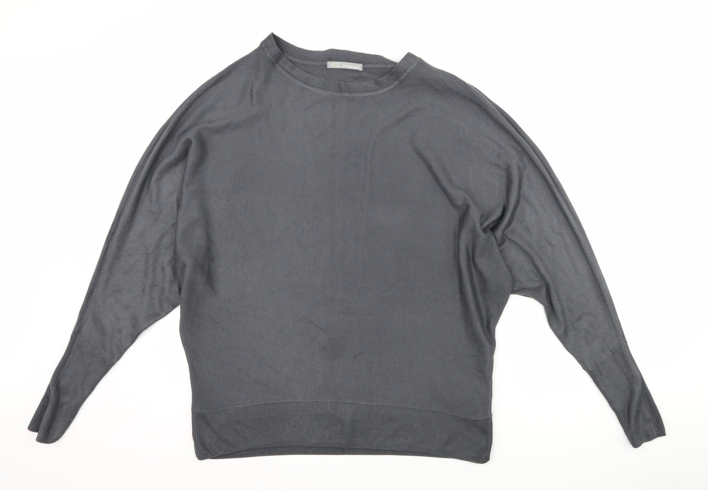 Marks and Spencer Womens Grey   Pullover Jumper Size 12