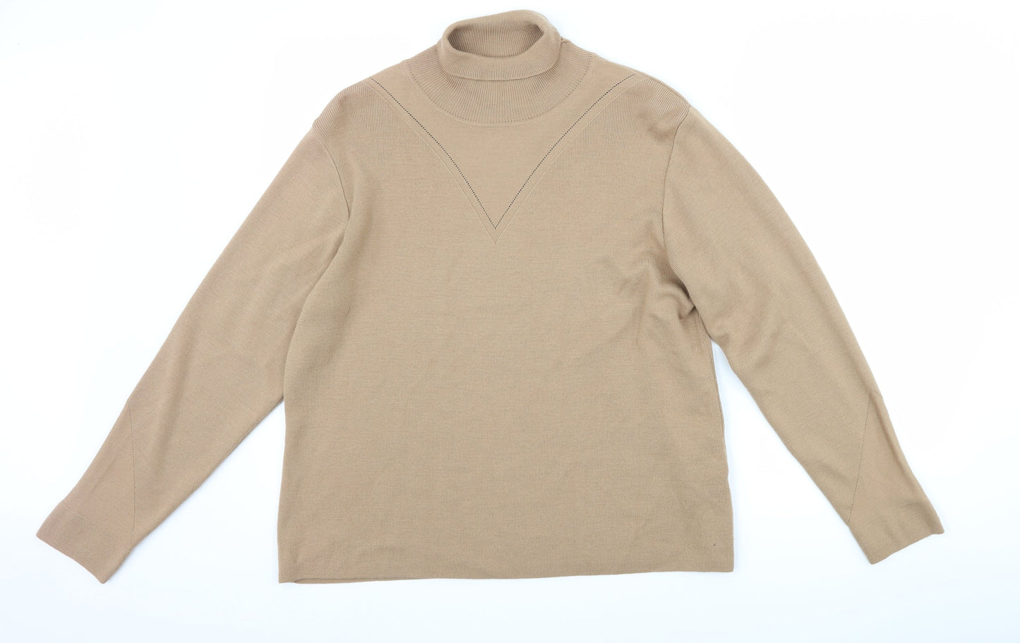 Klass Womens Brown   Pullover Jumper Size XL