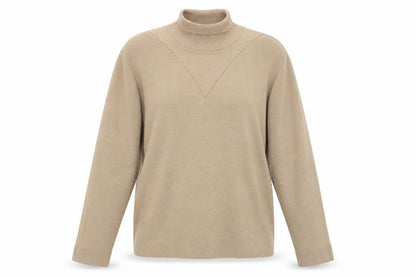 Front view of Klass women’s brown jumper, size XL