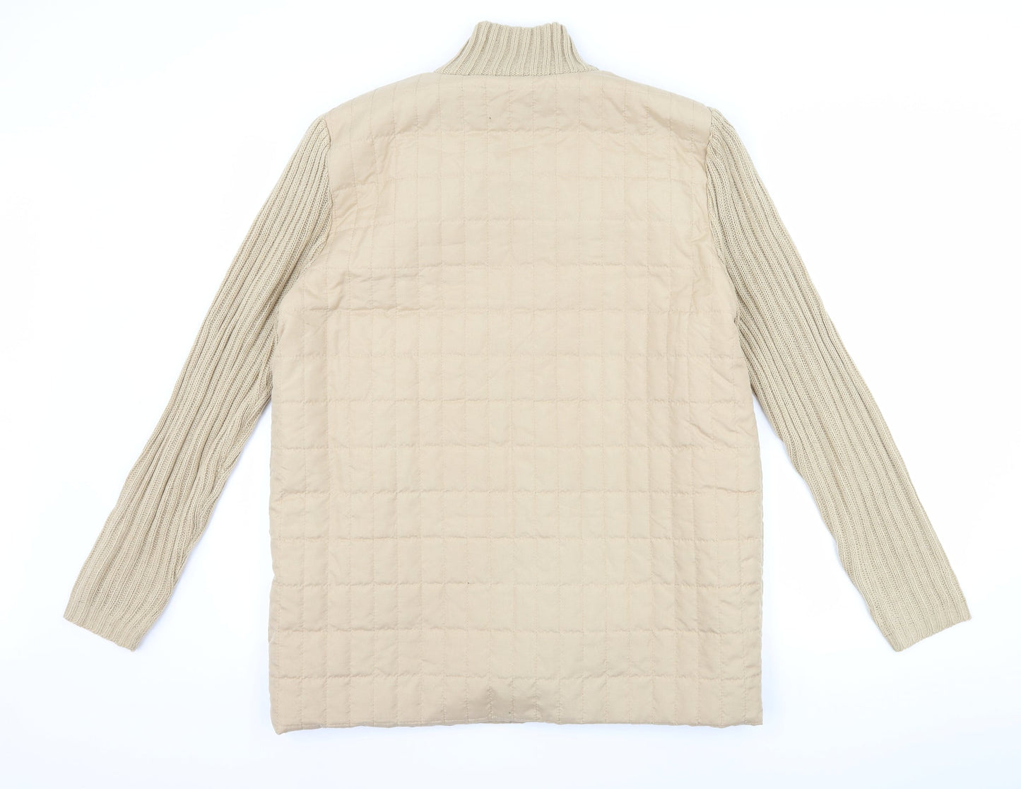Damart Womens Brown   Quilted Coat Size M