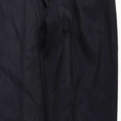 Brand and care label for Debenhams women’s blue trousers, size UK 38, 31-inch leg