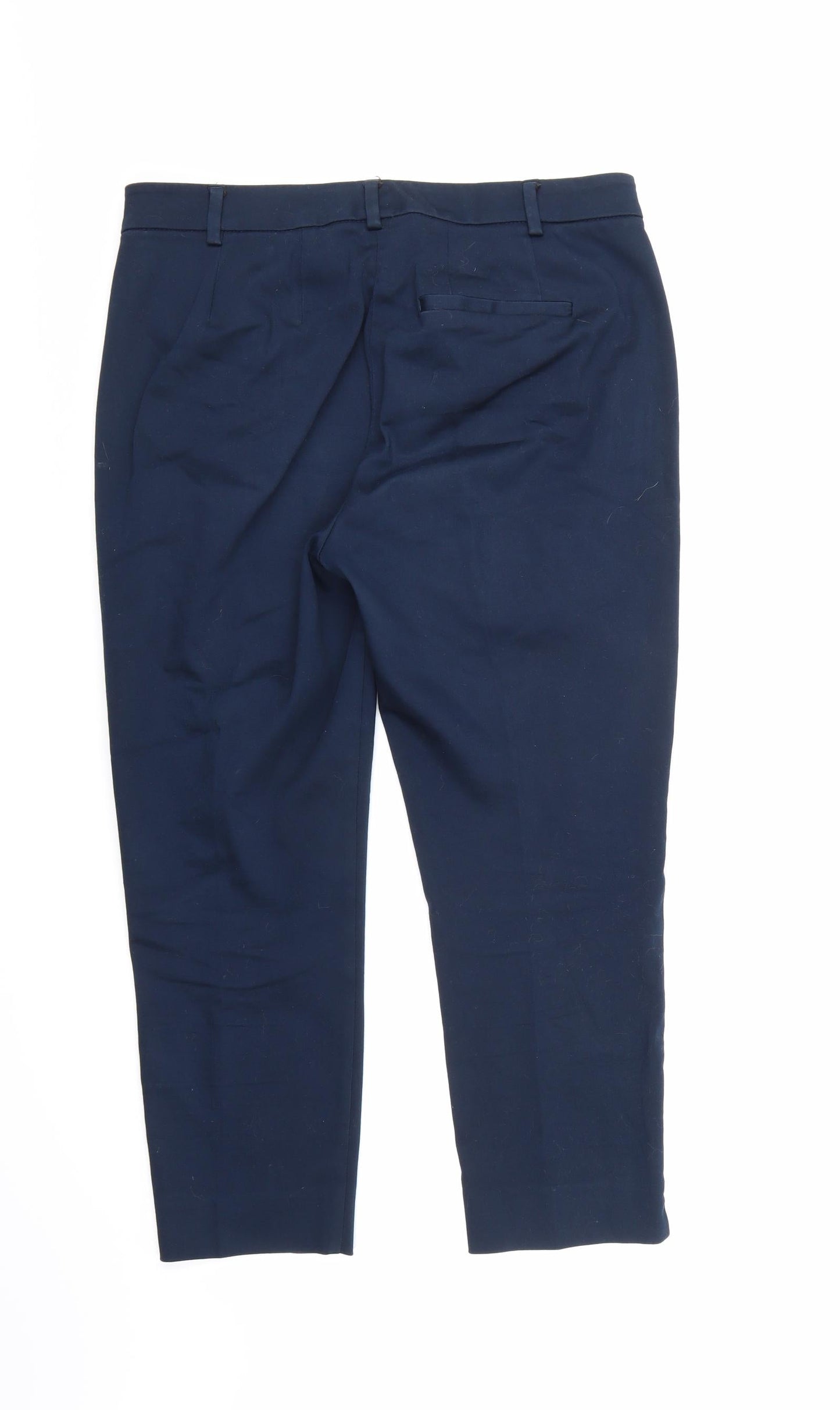 Marks and Spencer Womens Blue   Trousers  Size 12 L24 in