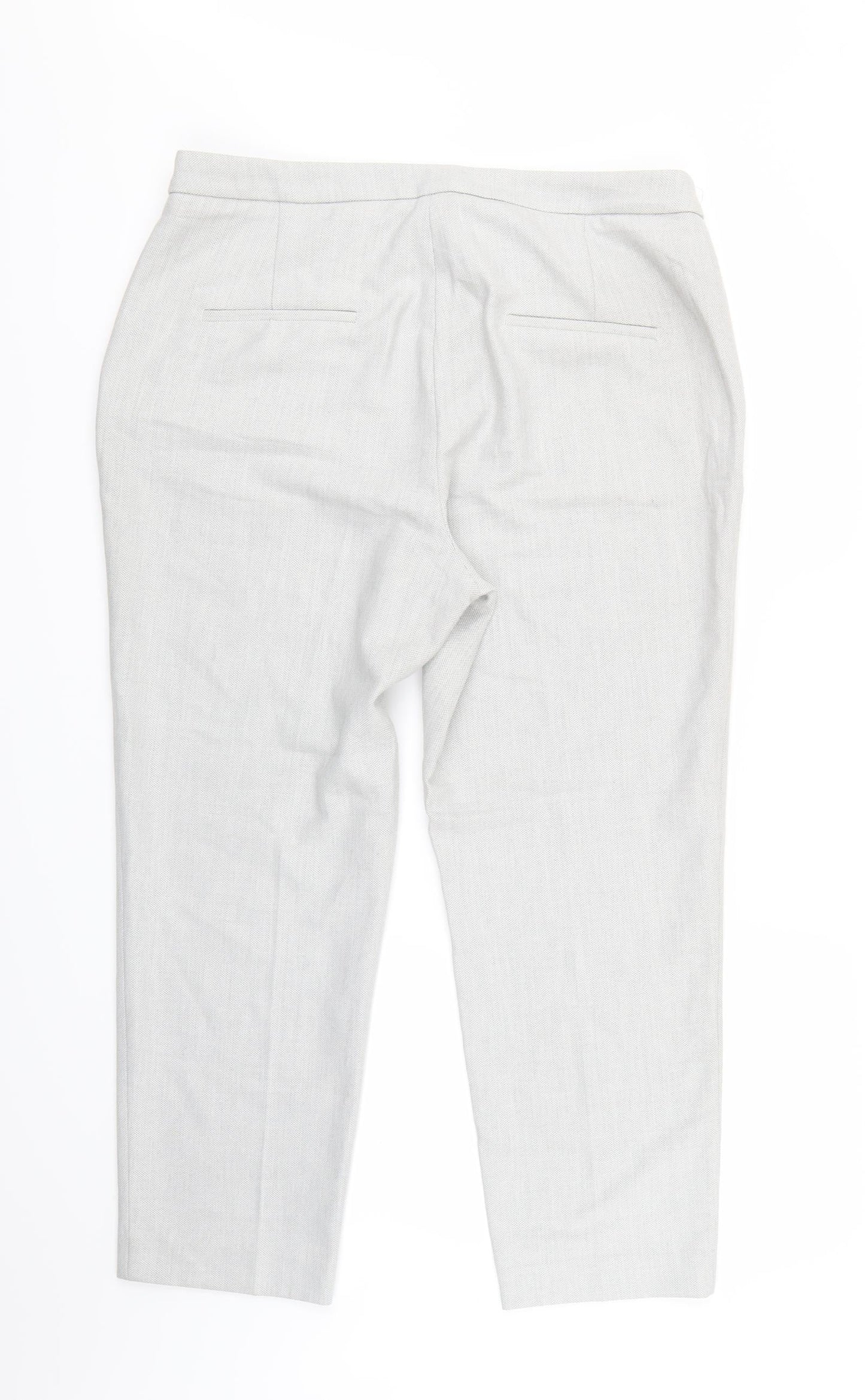 H&M Womens Grey   Trousers  Size 18 L24 in