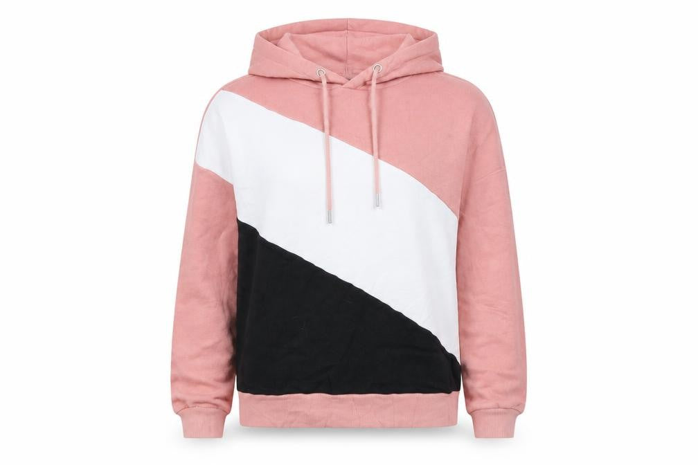 Boohoo Womens Pink   Pullover Hoodie Size S