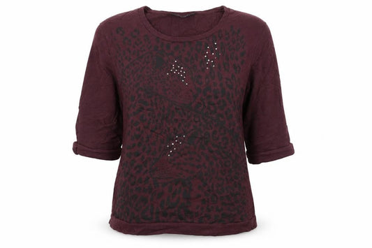 Dorothy Perkins Womens Purple   Pullover Sweatshirt Size 12