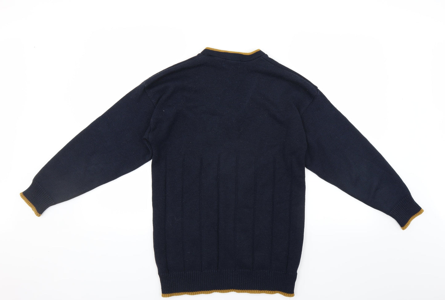 New Century Mens Blue   Pullover Jumper Size S