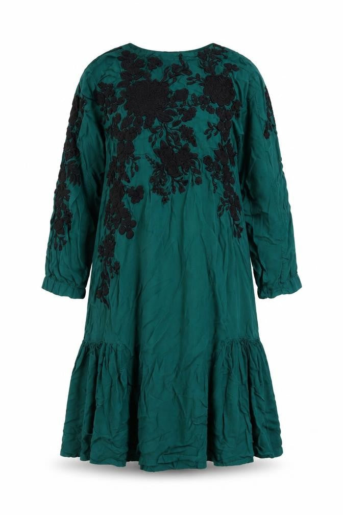 SEQUENCE  Womens Grey Floral  Shift  Size S