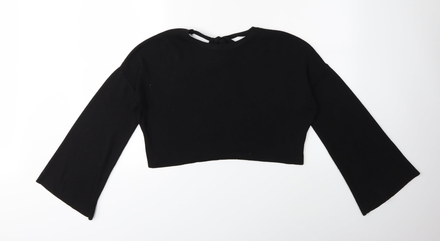 Primark Womens Black   Pullover Jumper Size S