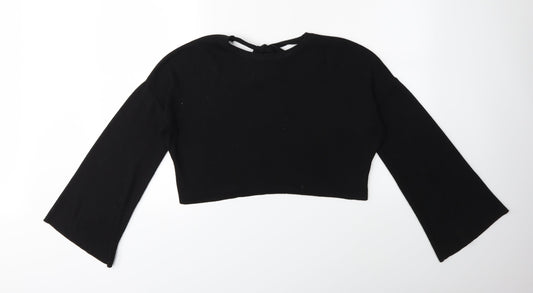 Primark Womens Black   Pullover Jumper Size S