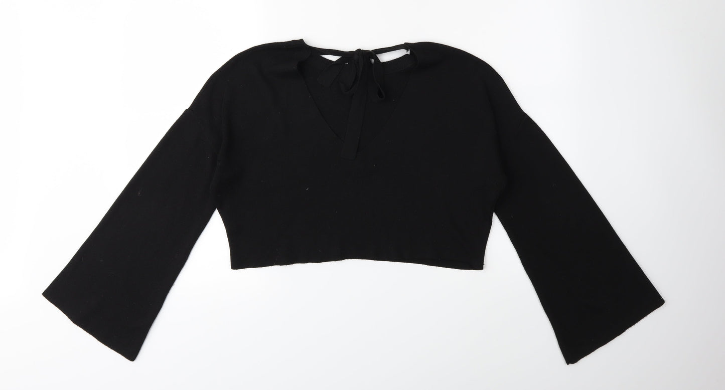 Primark Womens Black   Pullover Jumper Size S