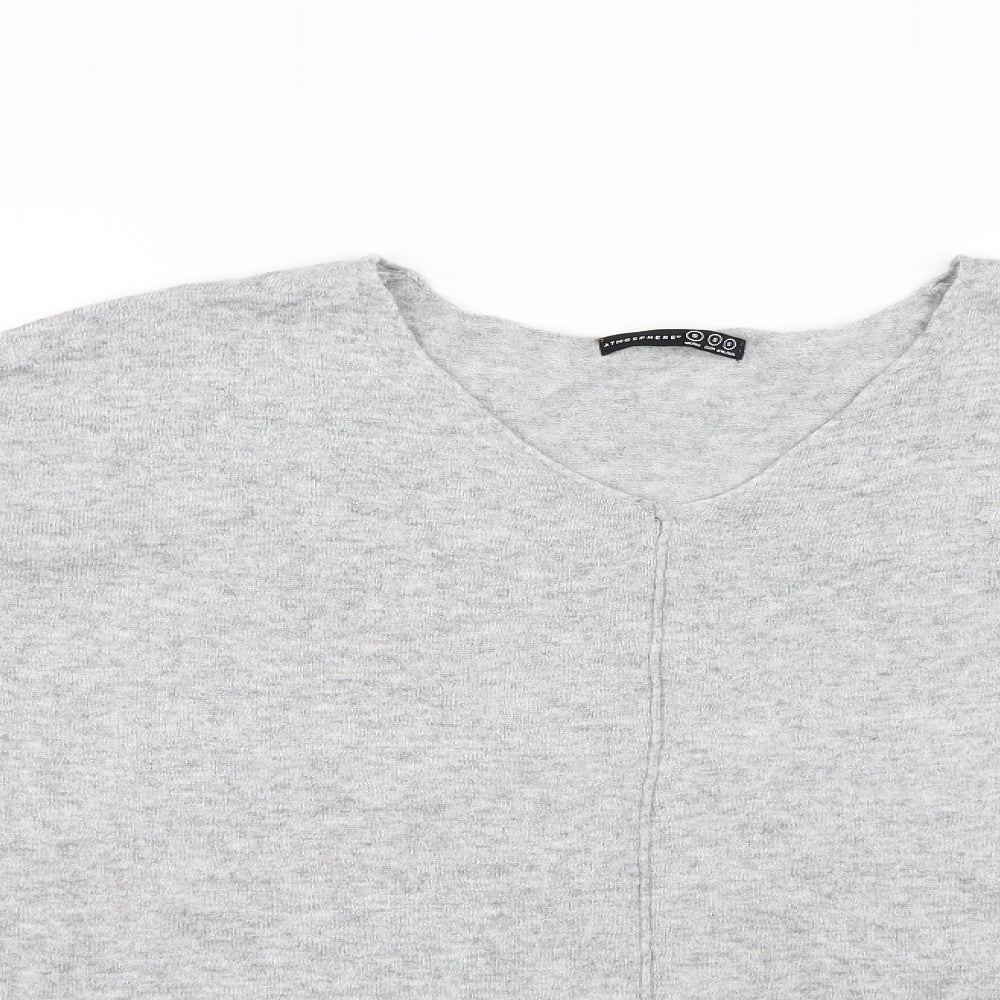 Atmosphere Womens Grey   Pullover Jumper Size S