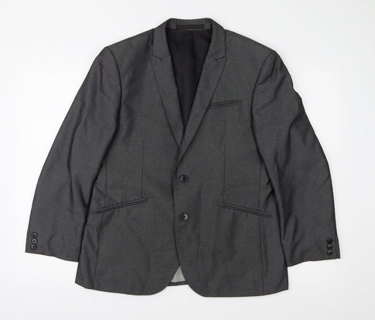 Marks and Spencer Mens Grey   Jacket Suit Jacket Size 40