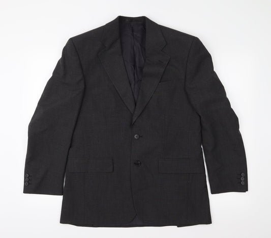 Scott International Mens Grey   Jacket Suit Jacket Size 38