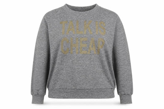 rt Womens Grey   Pullover Sweatshirt Size 2XL