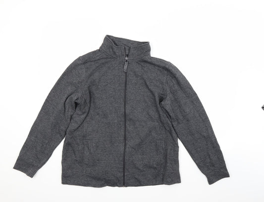 BM Womens Grey   Full Zip Sweatshirt Size M