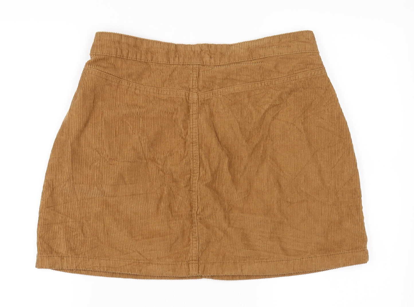 denim co  Womens Brown  Corduroy A-Line Skirt Size 12