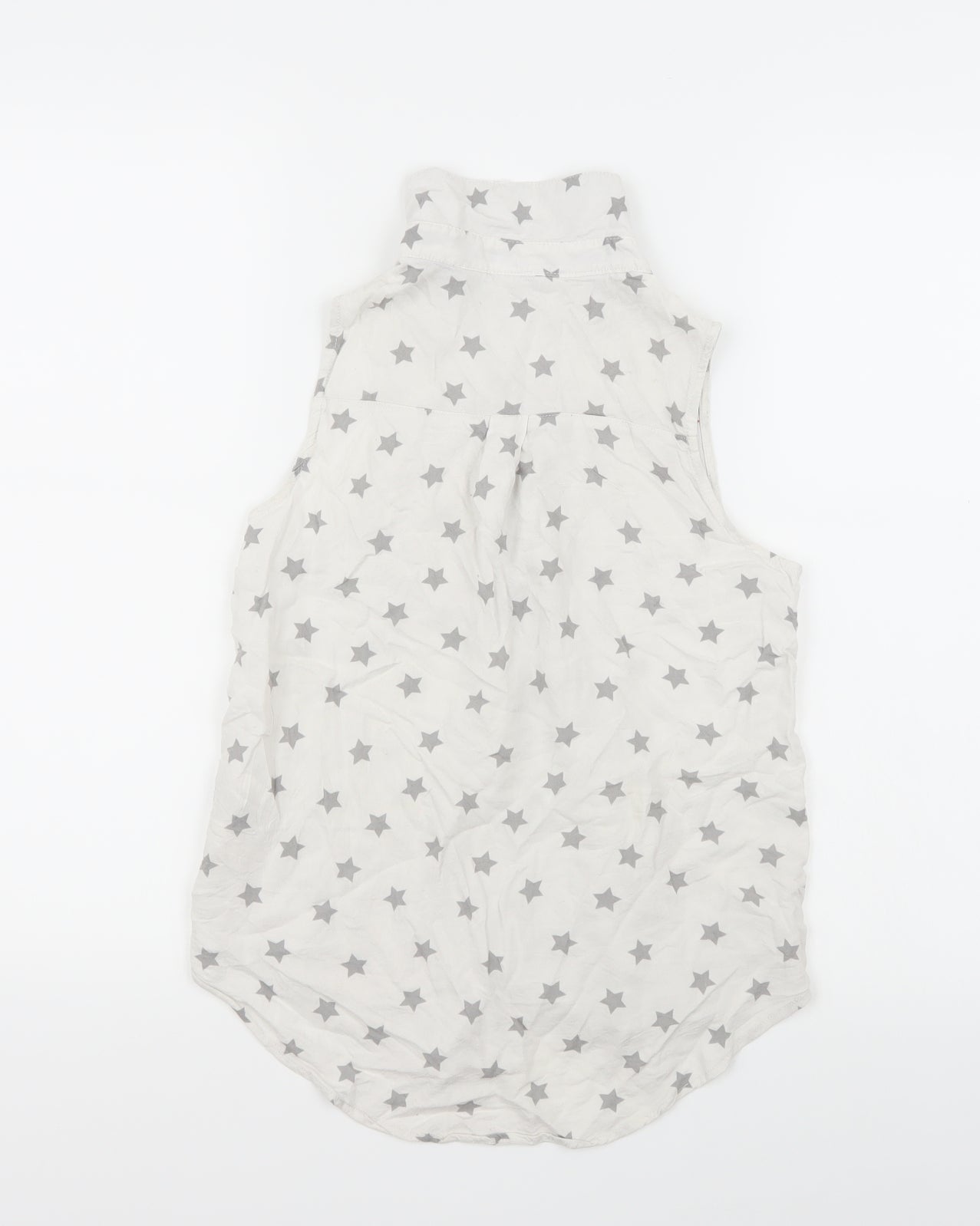 H&M Girls White   Basic Button-Up Size 12 Years