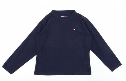 Additional front view of Trespass women’s blue jumper, size M