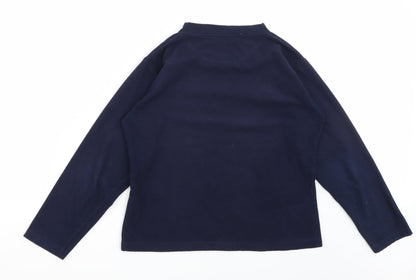 Back view of Trespass women’s blue jumper, size M