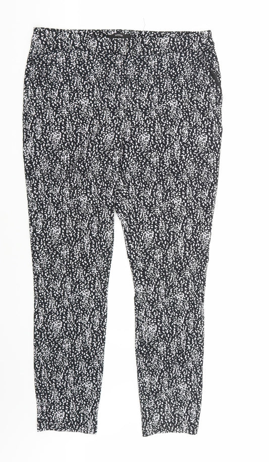 George  Womens Black   Trousers  Size 14 L27 in