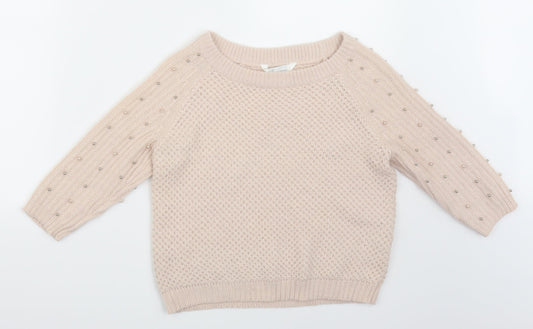 Diamonds Womens Pink   Pullover Jumper Size 12