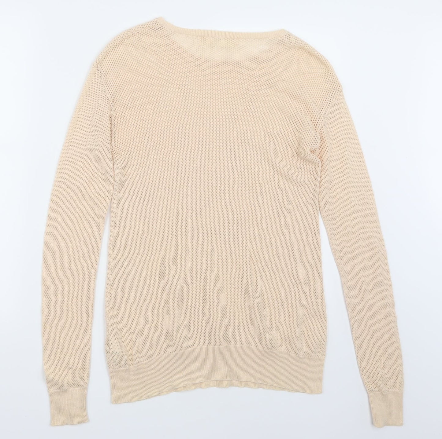 Zara Womens Beige   Pullover Jumper Size M
