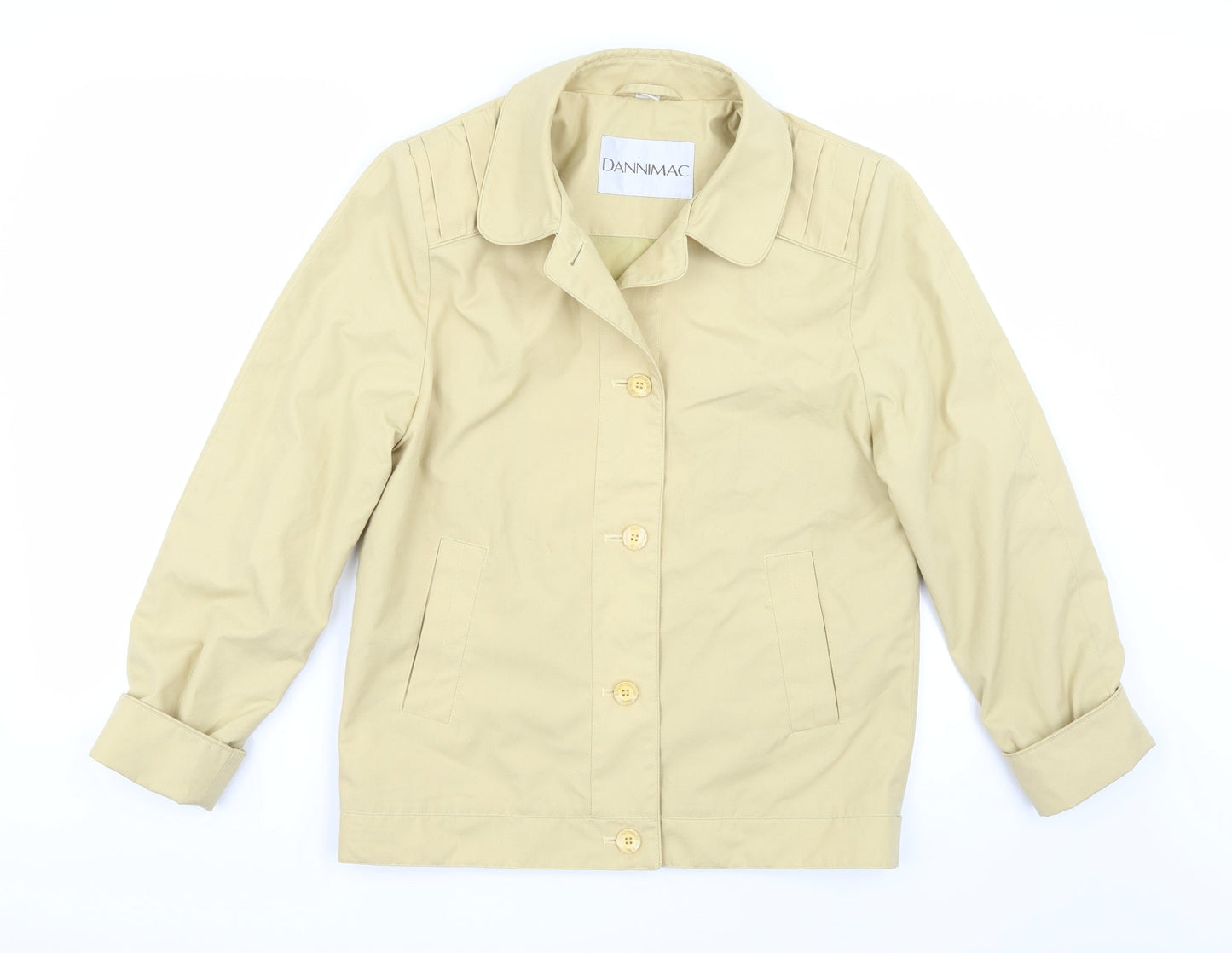 Dannimac Womens Beige   Jacket Coat Size 10