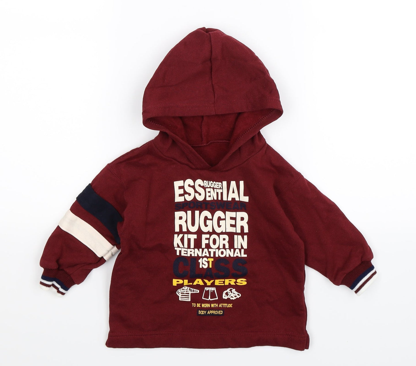 Merc Boys Brown  Jersey Basic Casual Size 12-18 Months