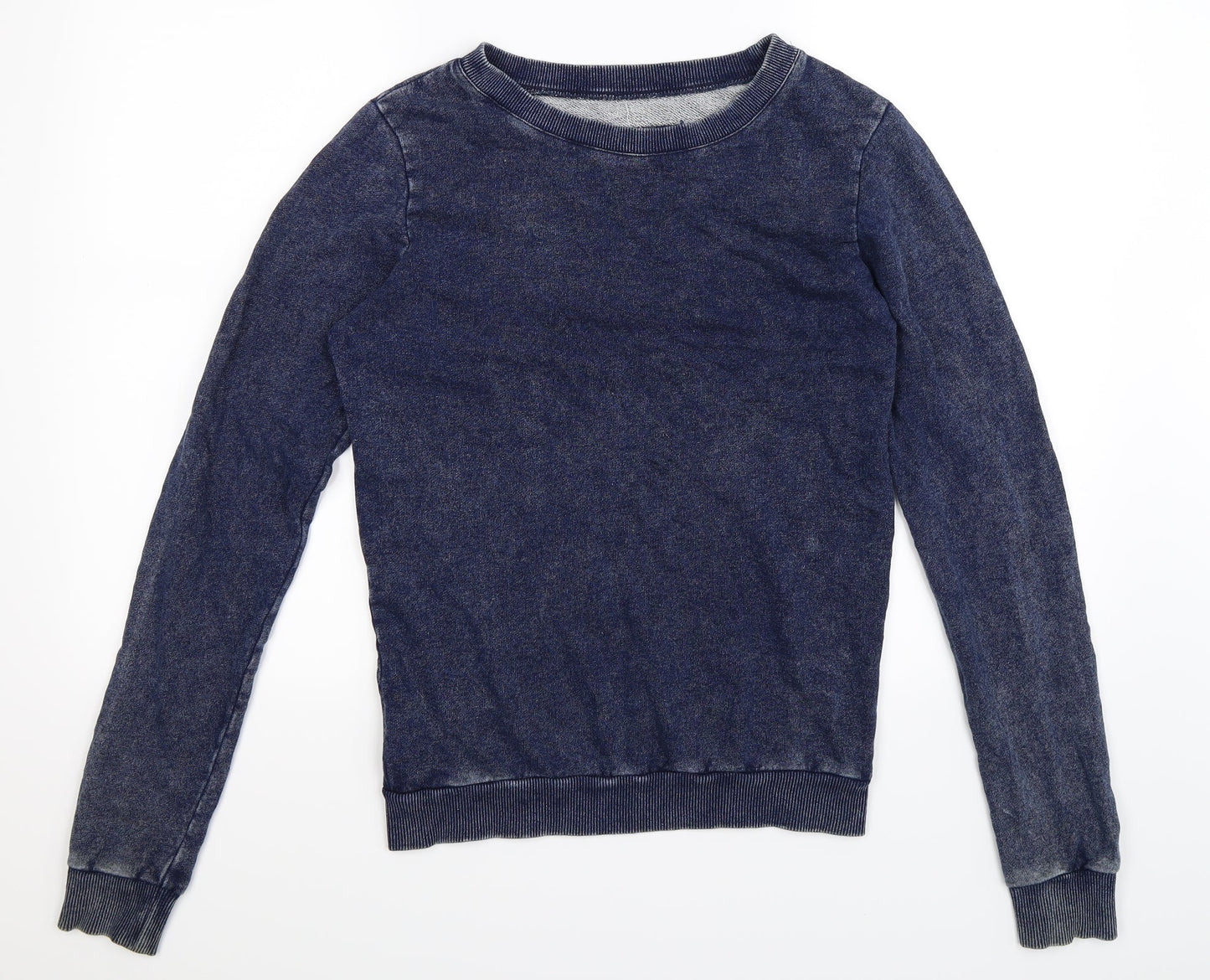 Preworn Womens Blue   Pullover Sweatshirt Size 12
