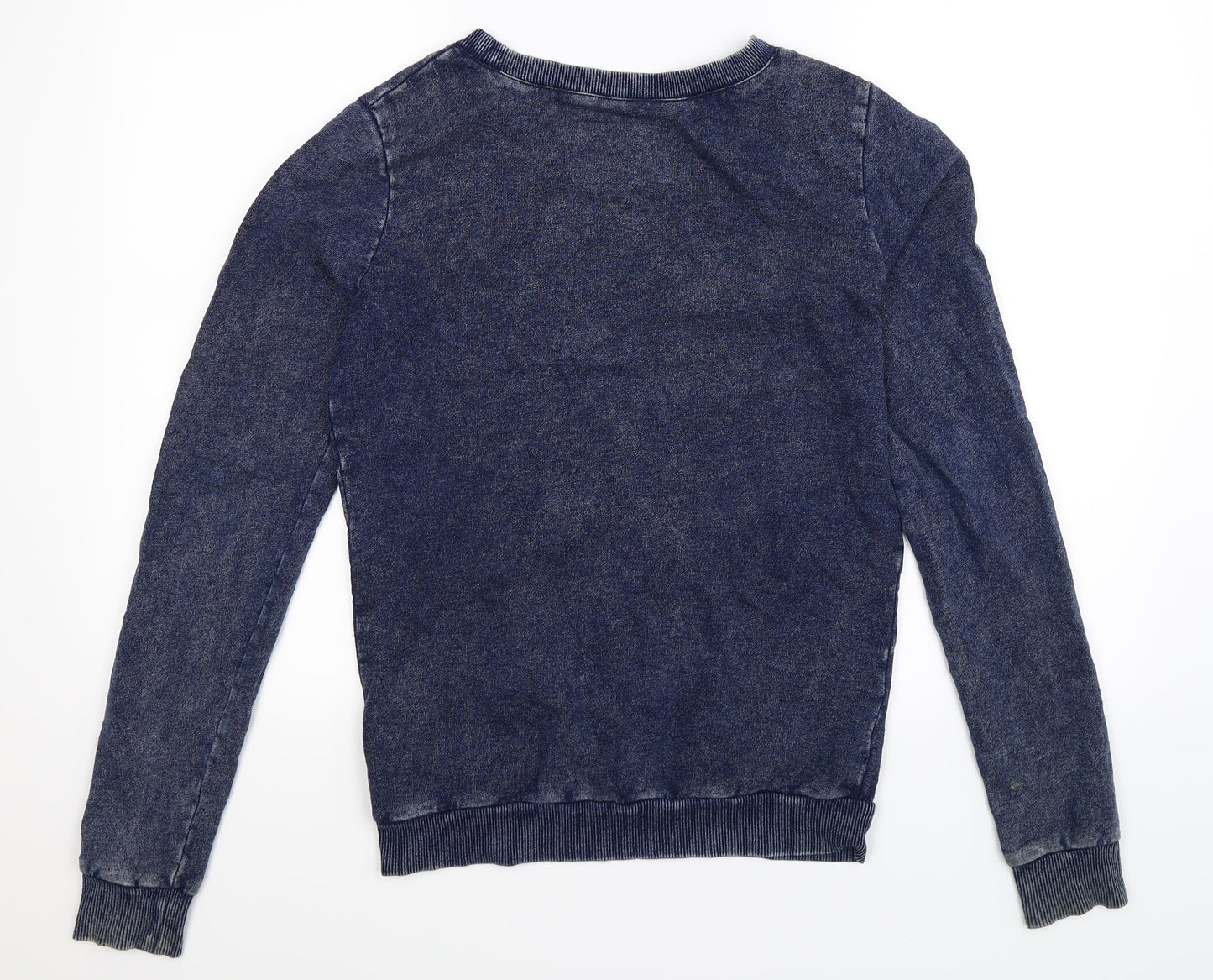 Preworn Womens Blue   Pullover Sweatshirt Size 12