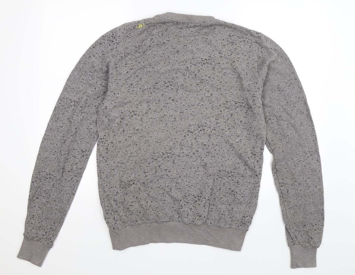 Spanglish Mens Grey   Pullover Sweatshirt Size S