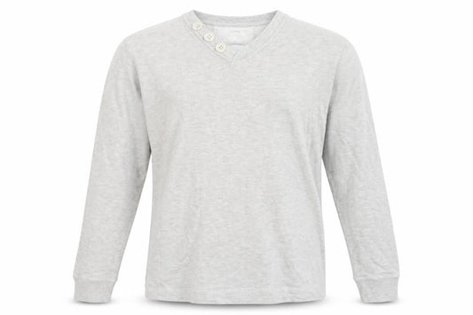 Front view of George men’s grey knit jumper, size S