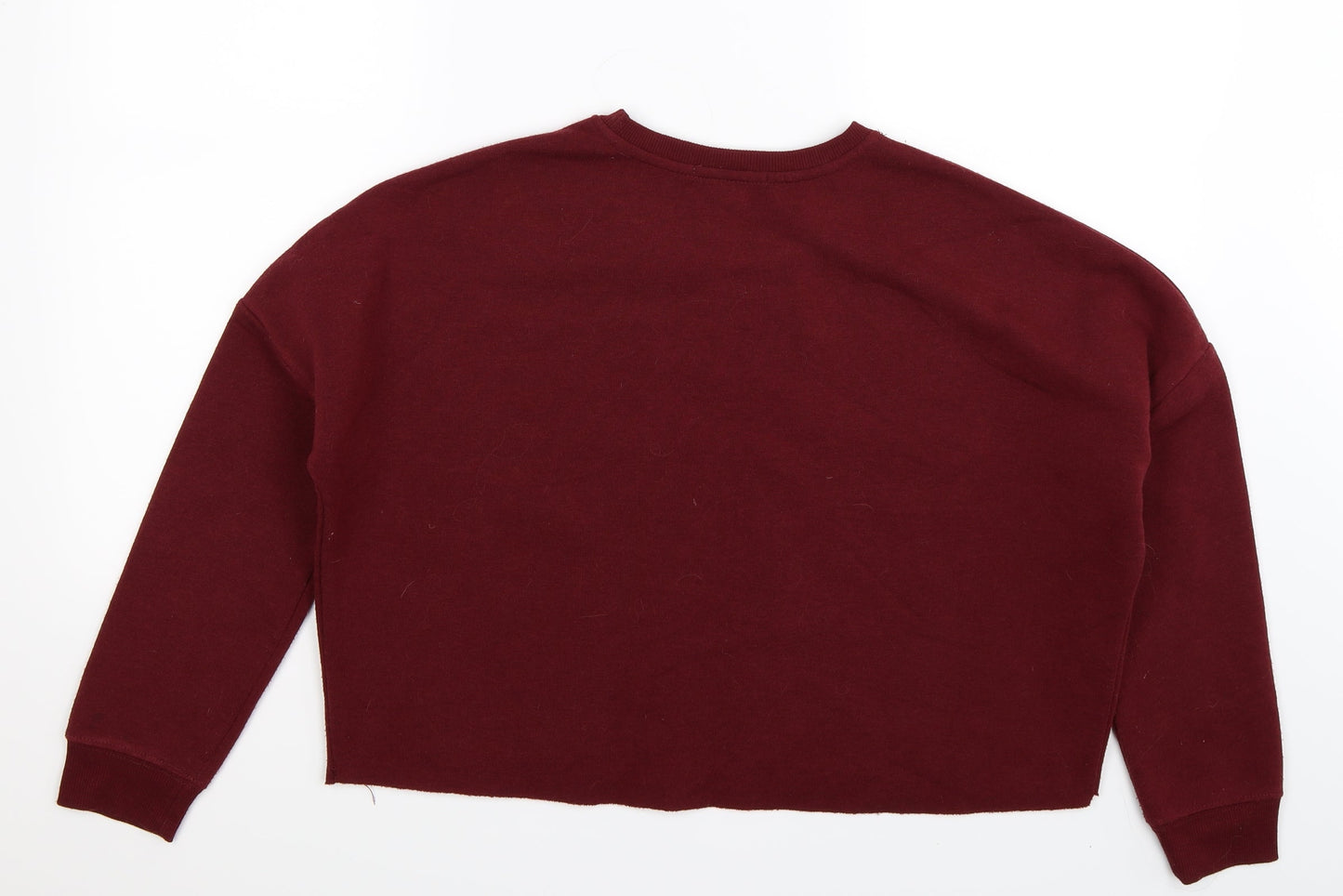 Primark Womens Brown  Jersey Pullover Sweatshirt Size 8  - Oversized