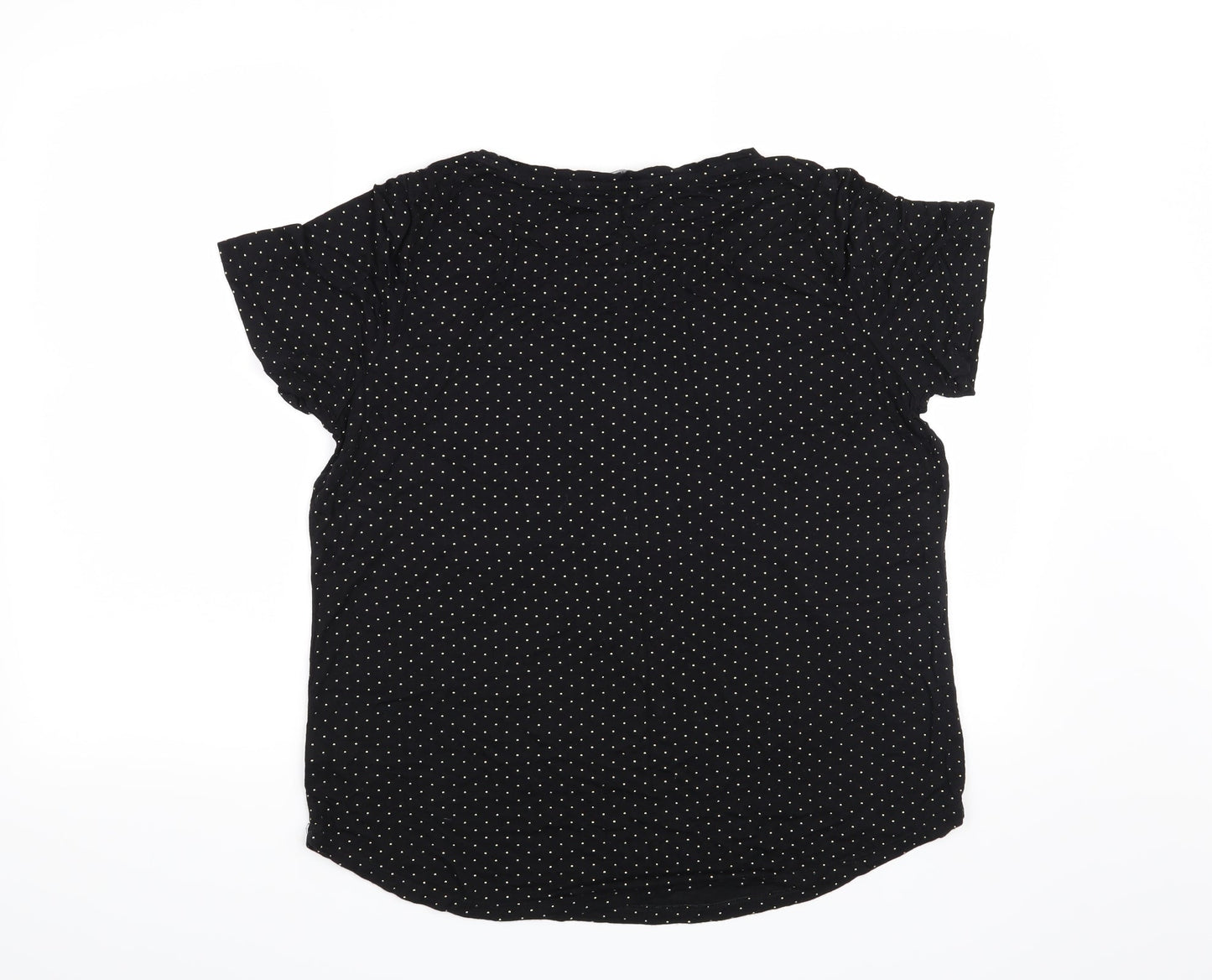 Bonmarché Womens Black   Basic T-Shirt Size 12