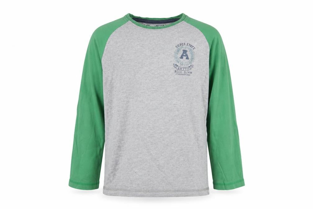 Next Boys Grey   Basic T-Shirt Size 6 Years  - Super State