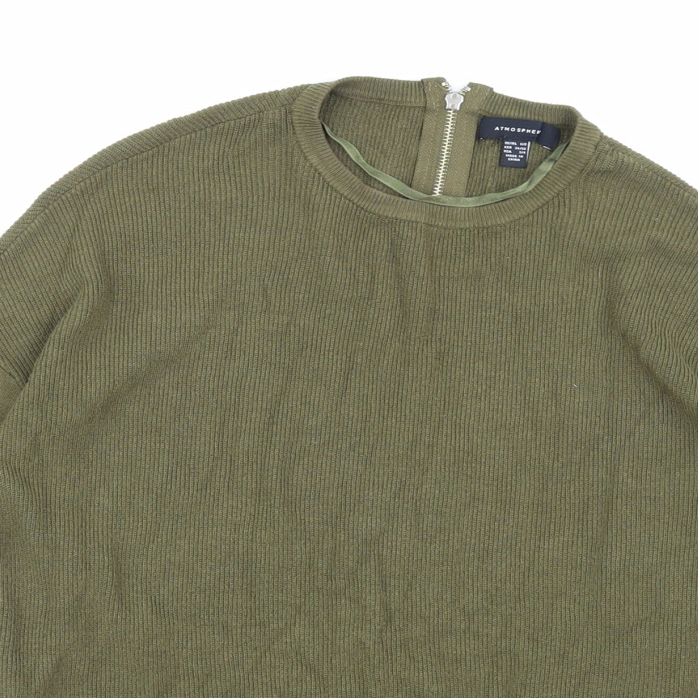 Atmosphere Womens Green  Knit Pullover Jumper Size 6