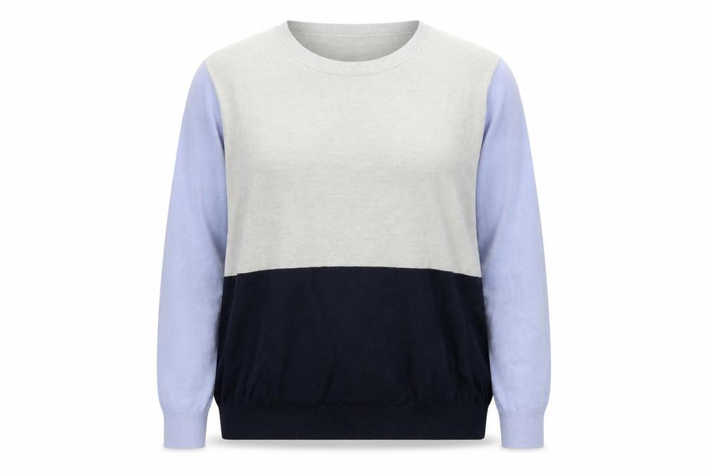 Marks & Spencer Womens Blue  Knit Pullover Jumper Size 16